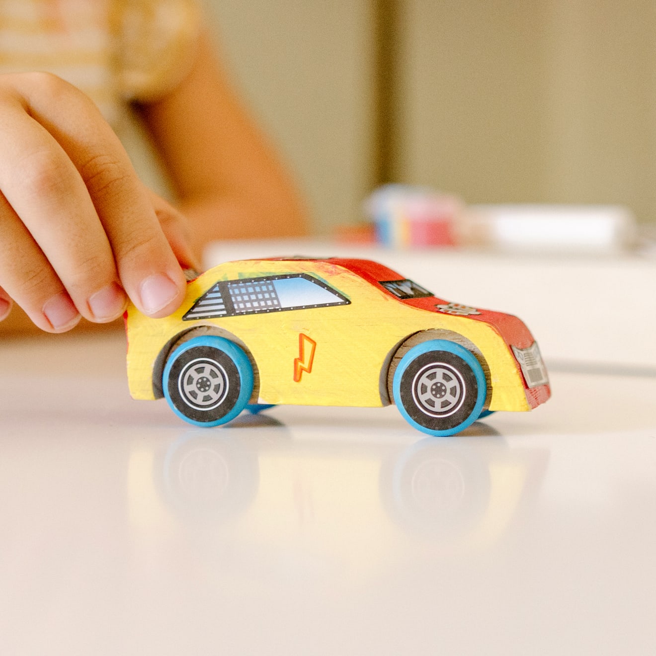 Melissa and doug race hot sale car