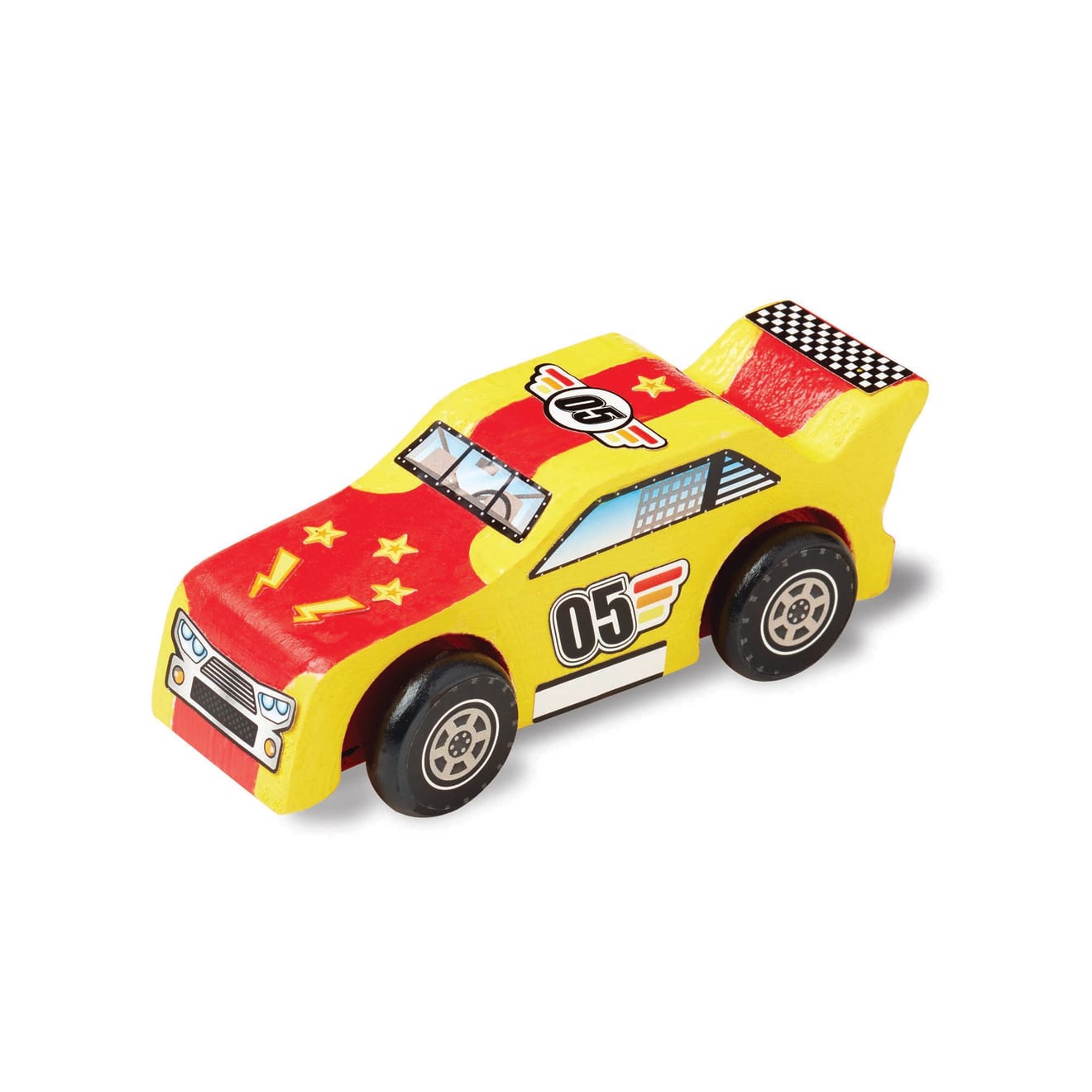 Melissa and doug decorate hot sale your own race car