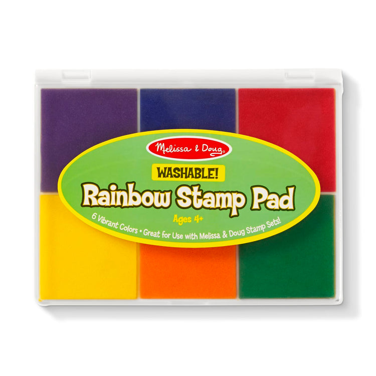Pamkya Ink Pad, 5X4 Washable Stamp Ink Pad For Kids, Lighte Green