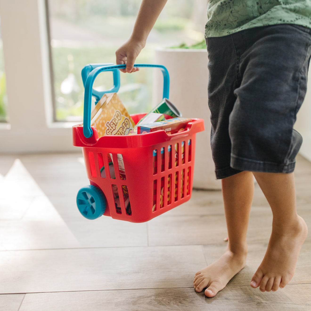 Melissa & doug metal 2025 shopping cart