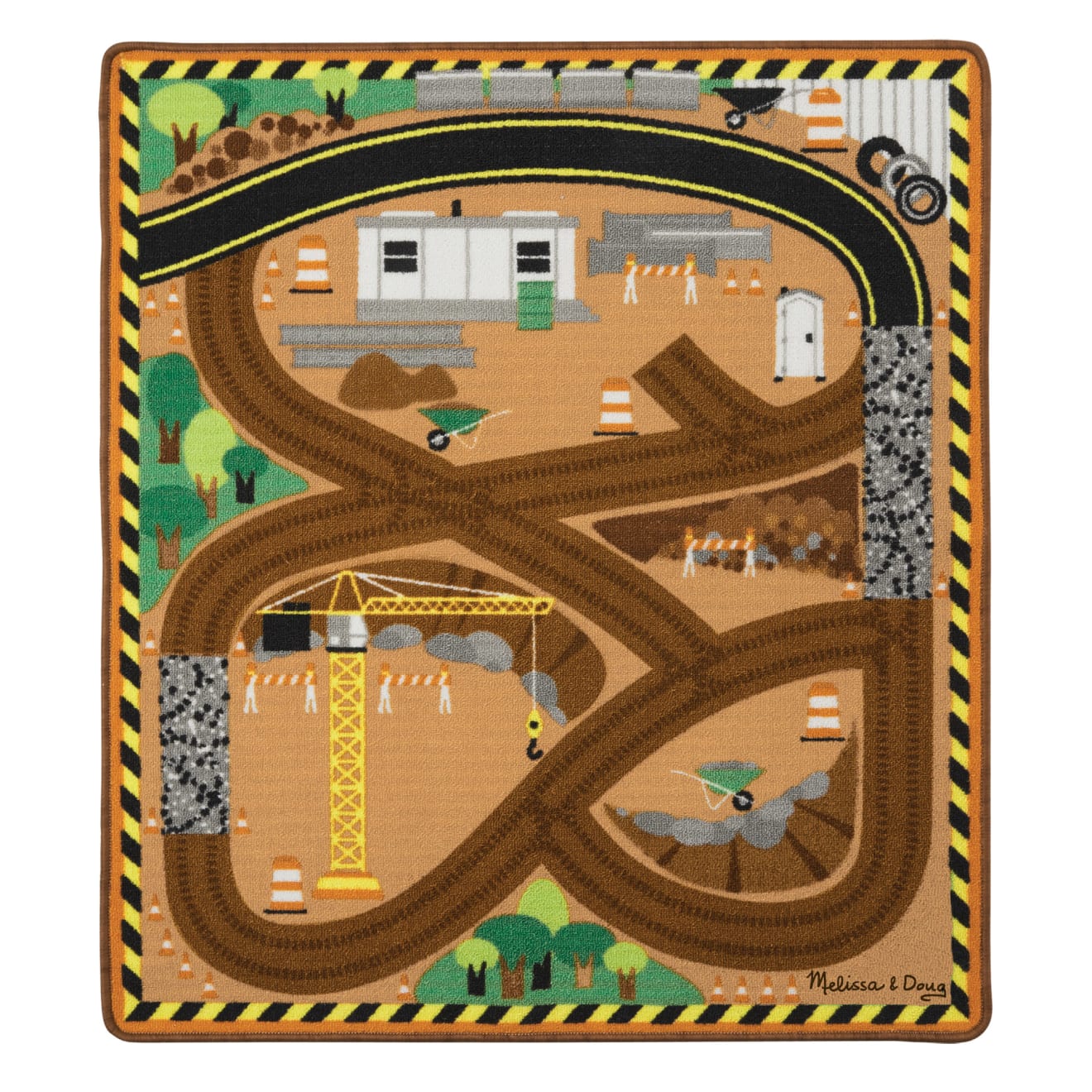 Melissa and doug around cheap the town road rug