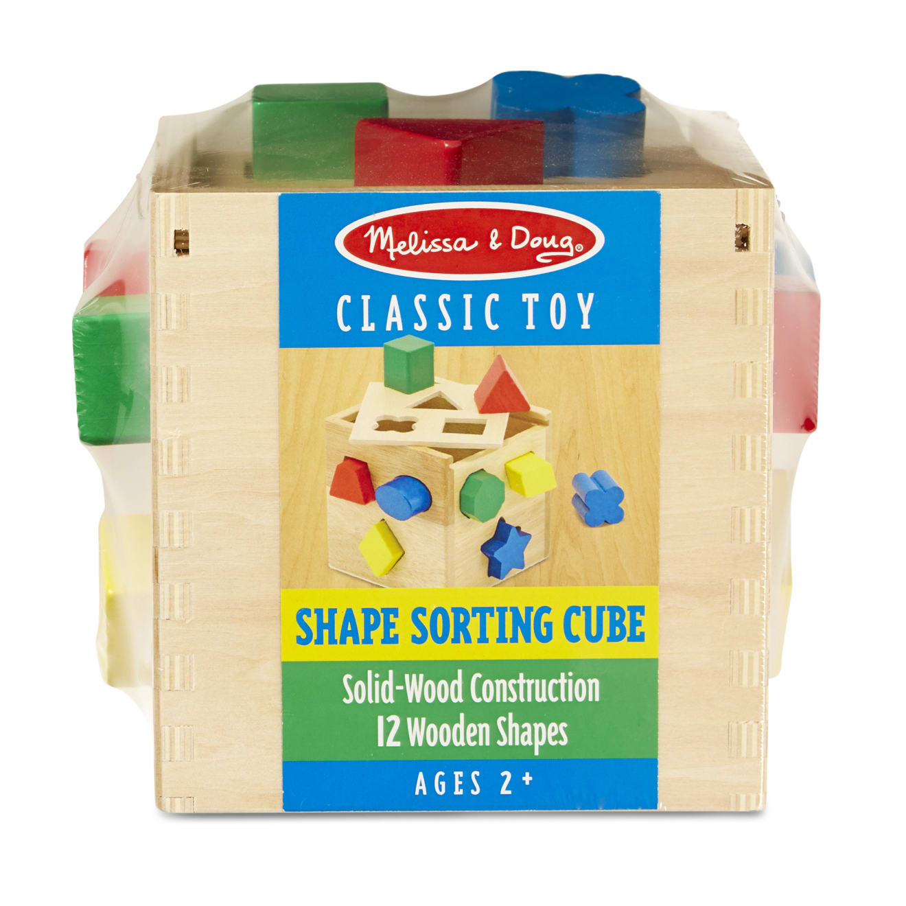 Shape Sorting Cube Classic Toy | Melissa & Doug