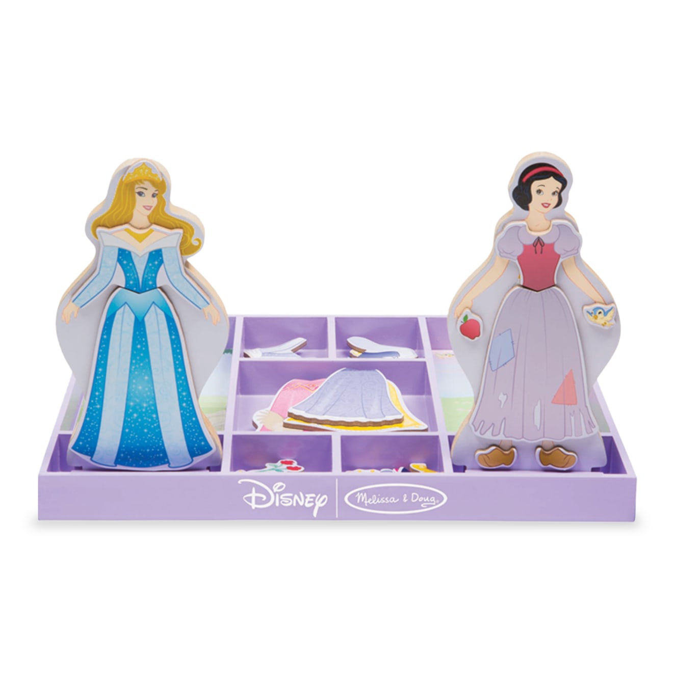 Sleeping Beauty Snow White Wooden Magnetic Dress Up Melissa and Doug