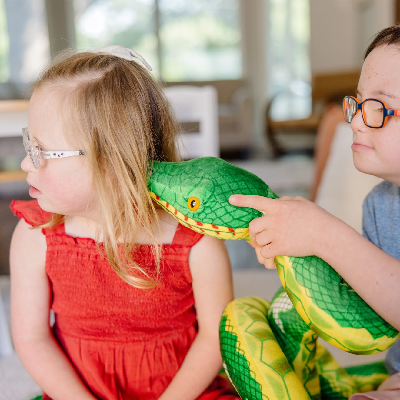 Snake Jumbo Stuffed Animal Melissa Doug