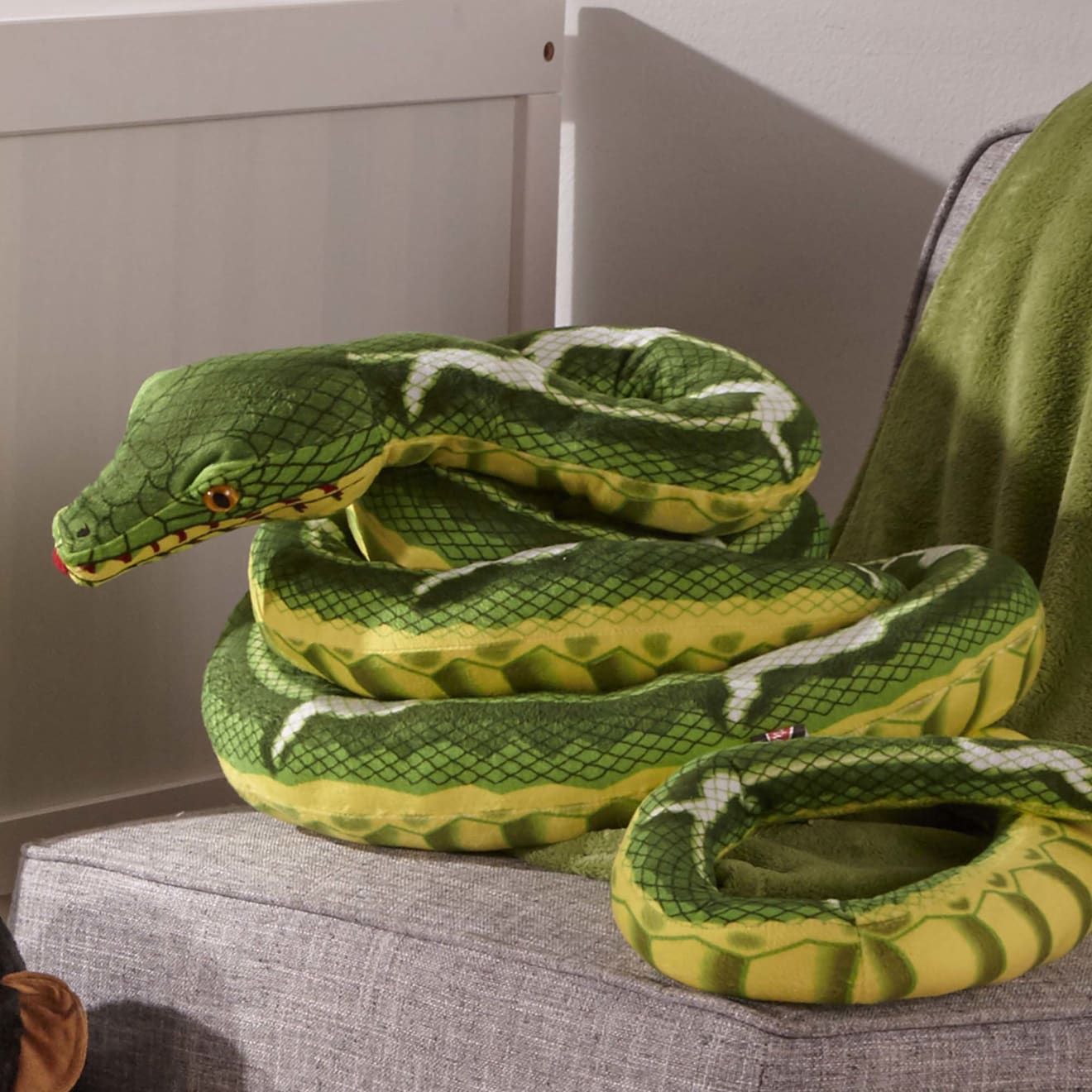 Large snake stuffed deals animal