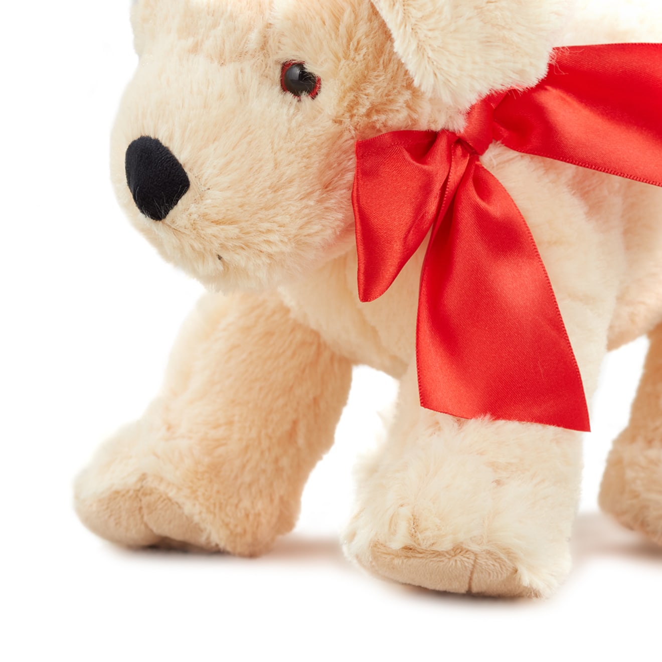 White dog clearance soft toy