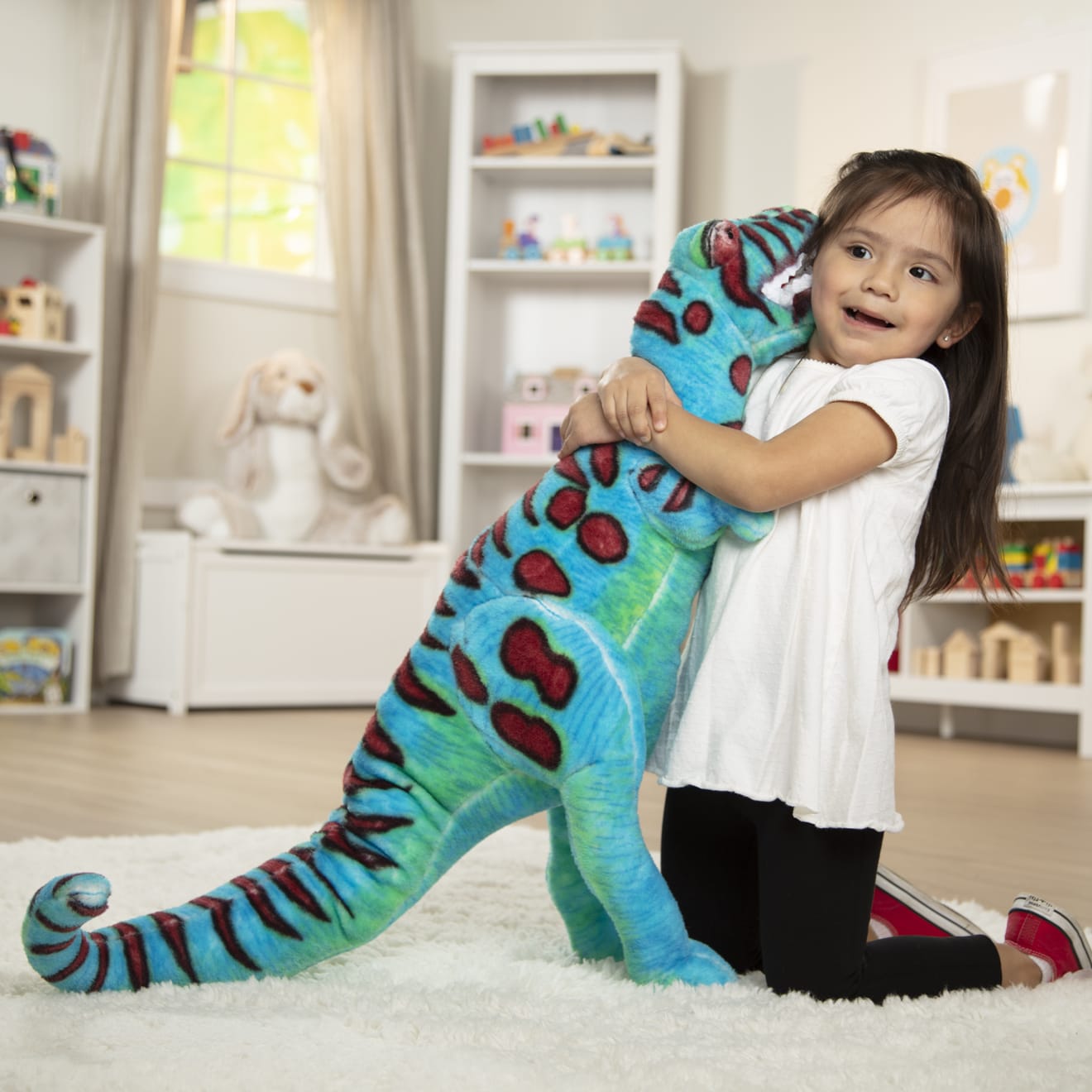 Melissa and doug giant stuffed deals dinosaur