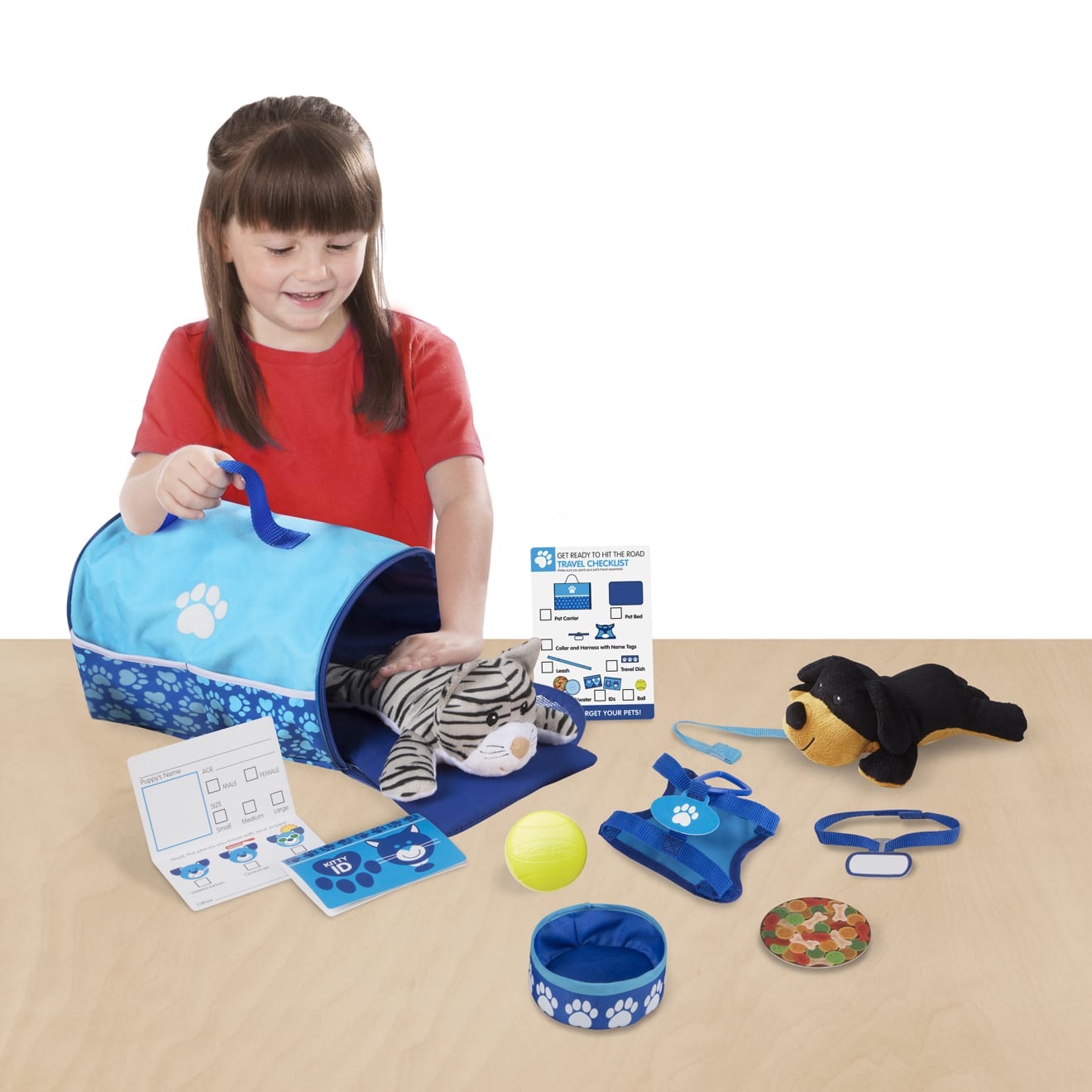 Melissa and doug pet travel sale set