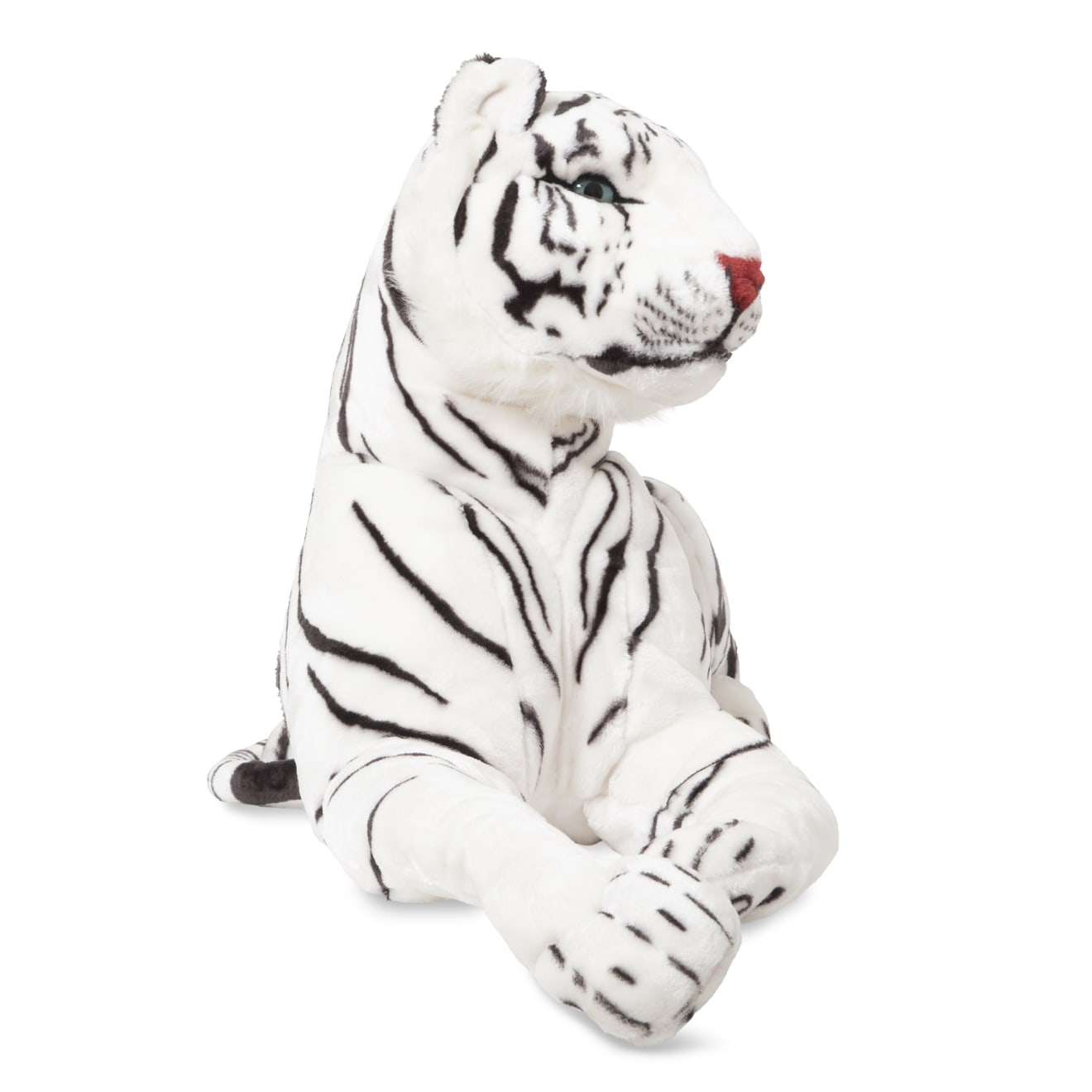 Plush white hot sale tiger