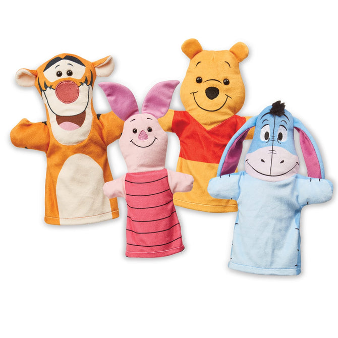 Disney Winnie the Pooh Soft & Cuddly Hand Puppets