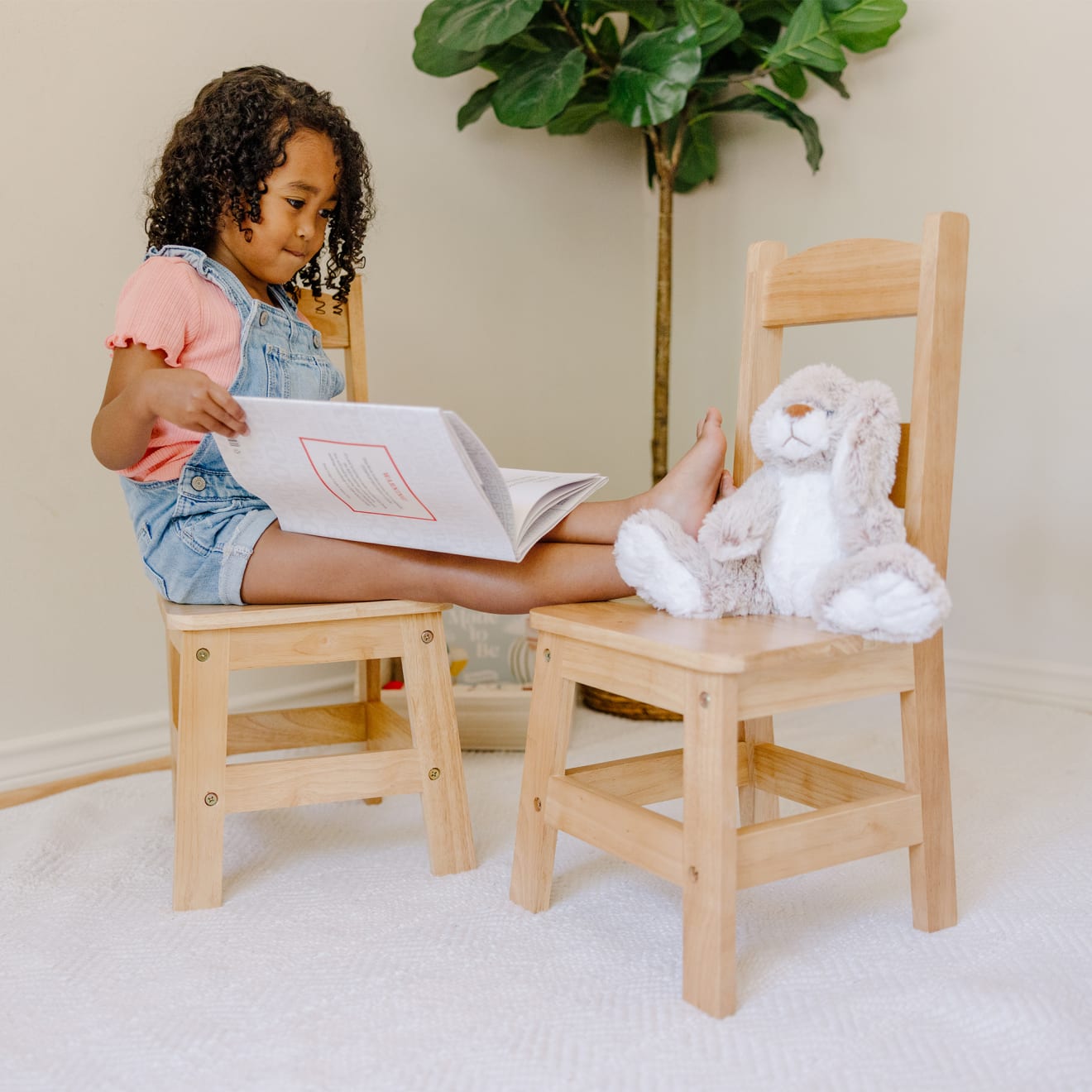 Melissa and doug cheap wooden table and chairs