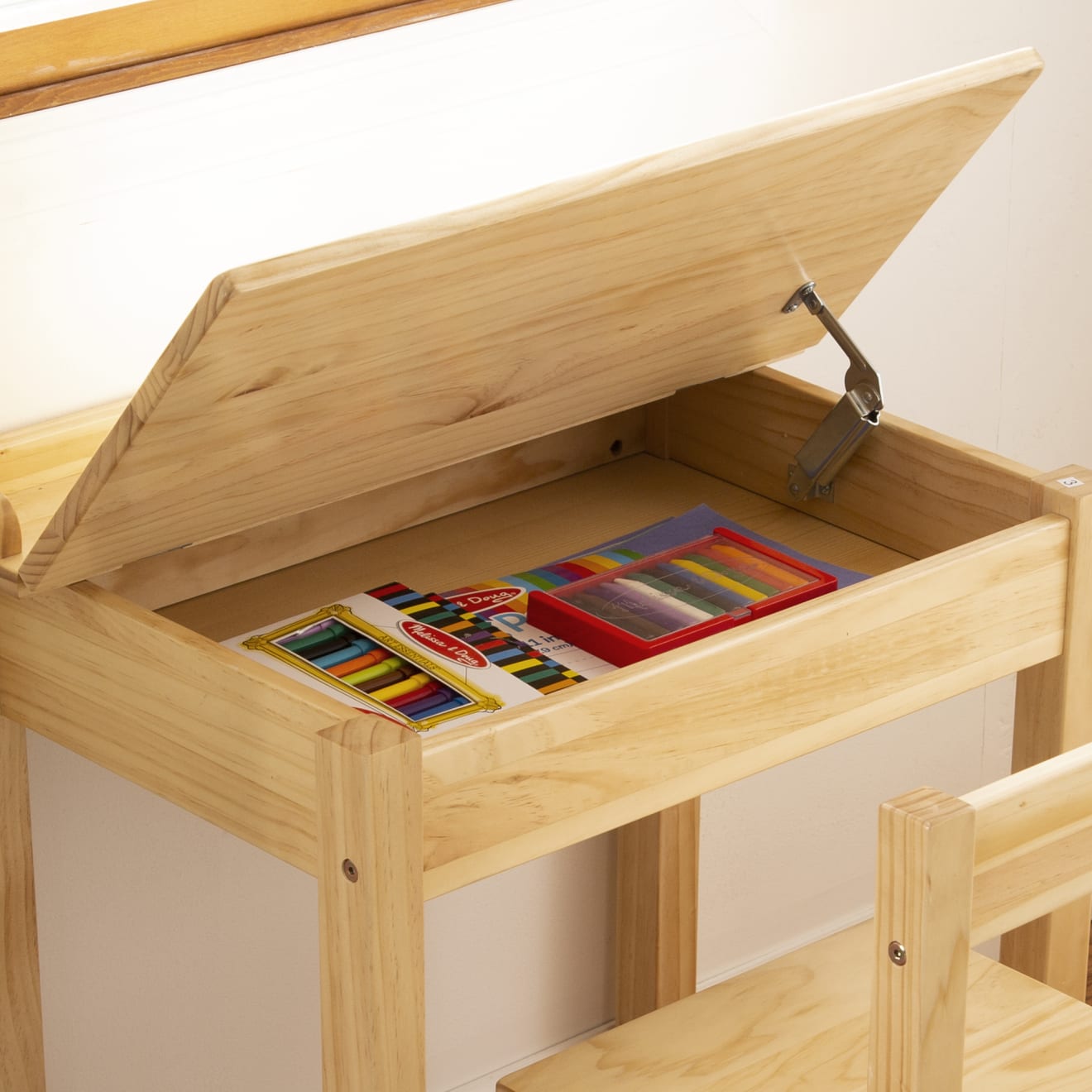 Childs wooden desk store chair