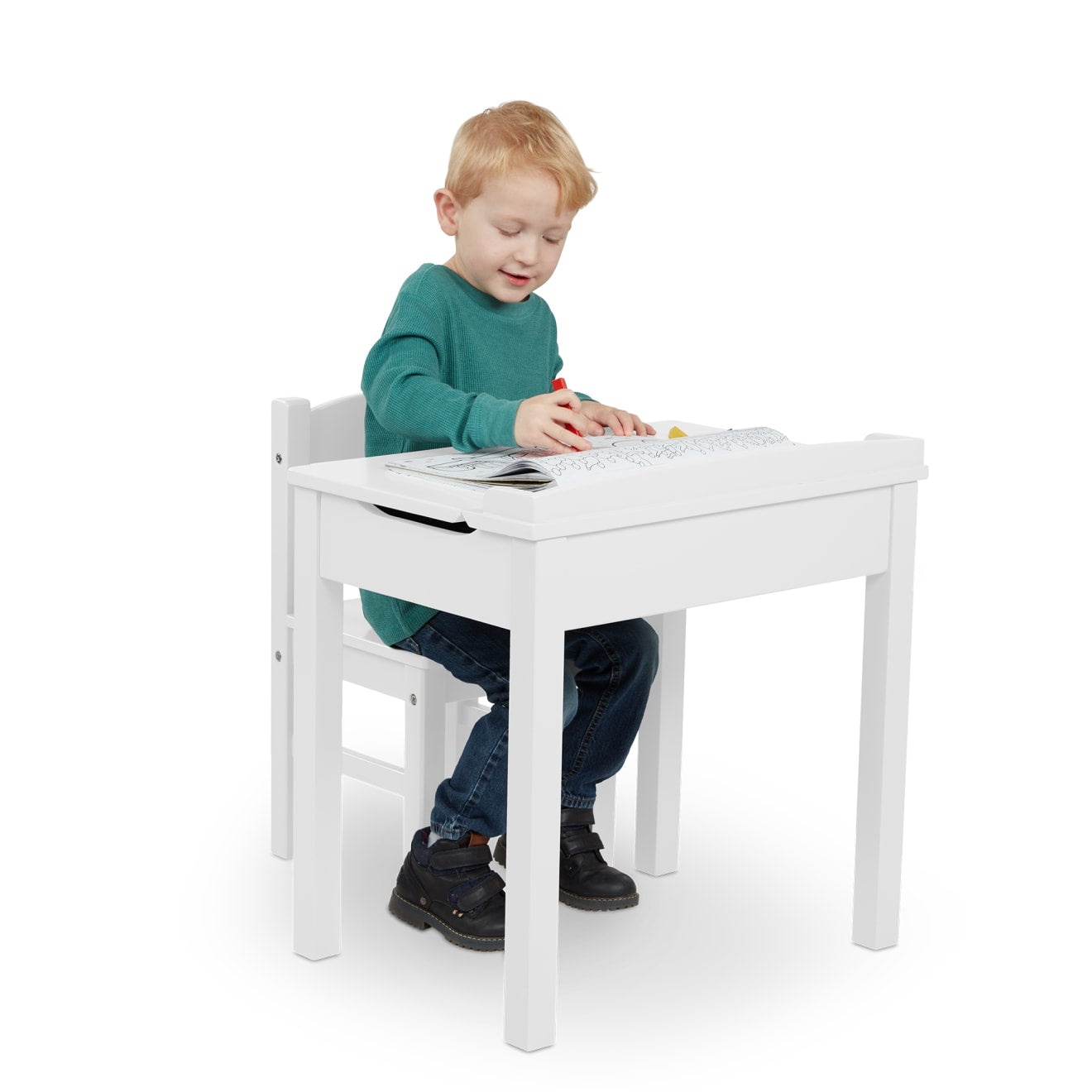 Melissa and doug clearance kids desk