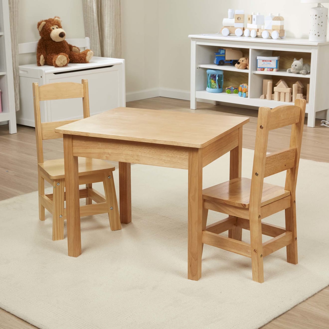 Playroom table and discount chairs