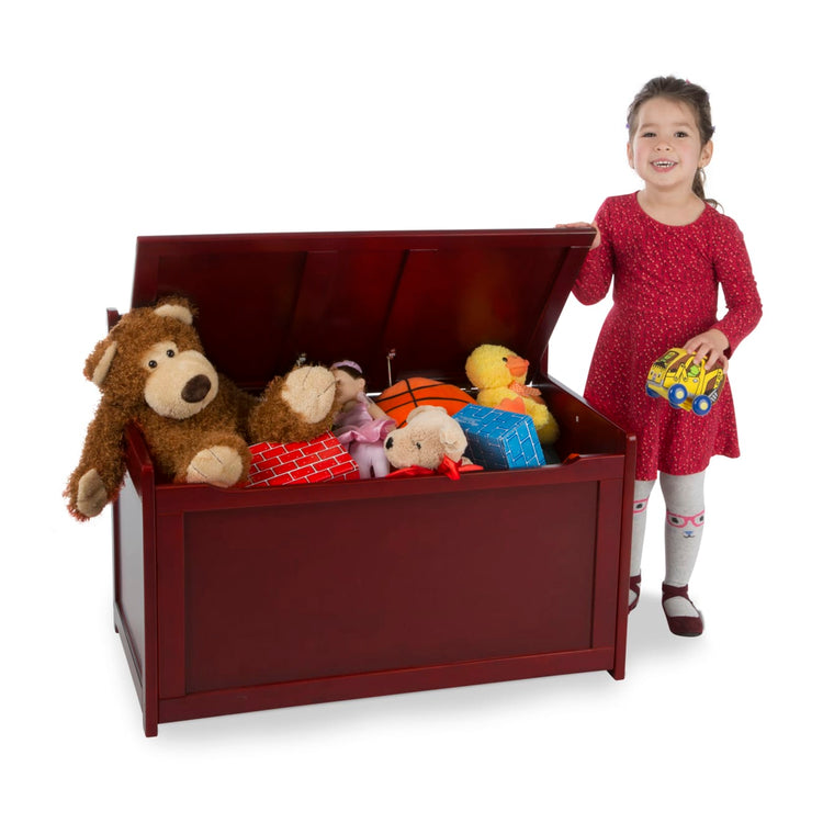 Wooden Toy Chest - Honey- Melissa and Doug